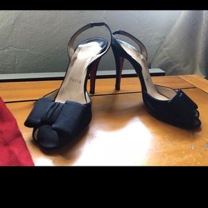 Christian Louboutin satin heel